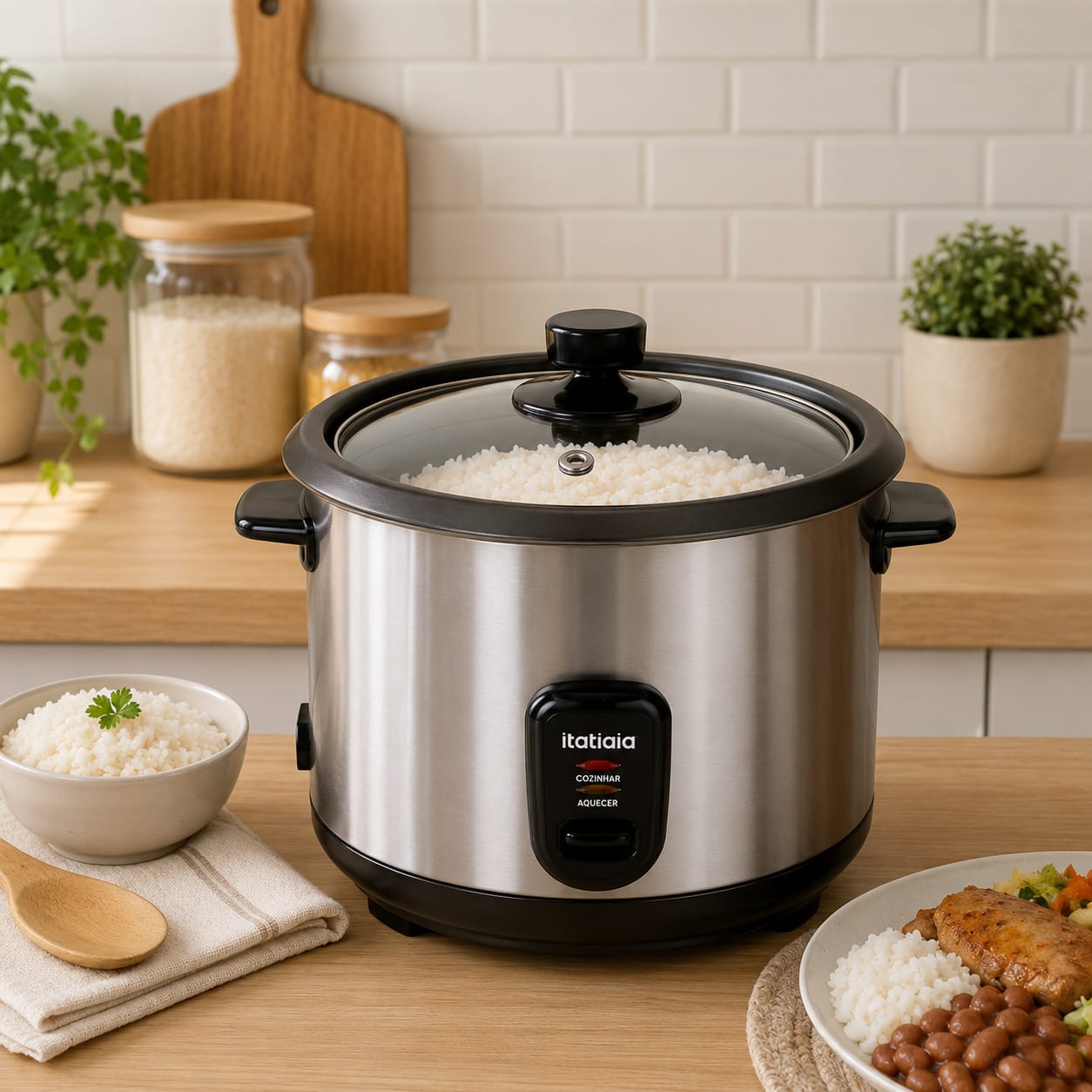 PANELA DE ARROZ ELETRICA MIDI 1,8L 10 XICARAS - 127V